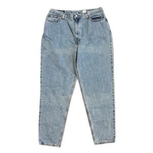 VTG Levi 550 Relaxed Fit Tapered Leg Light Wash Jeans Size 18 S 90s Y2K Retro
